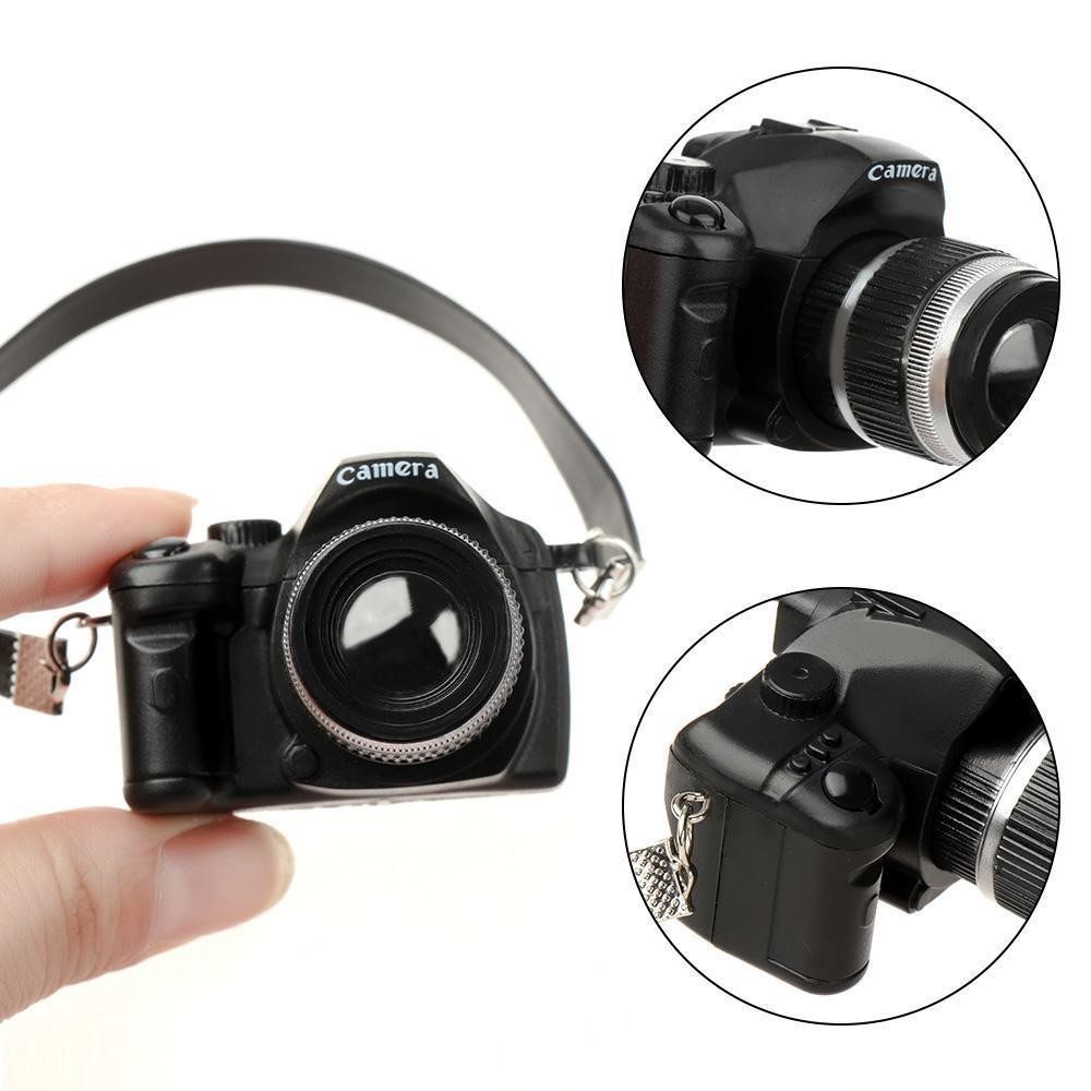 1Pc 1/6 1/8 1/12 Dollhouse Miniature Digital SLR Camera for labubu ...