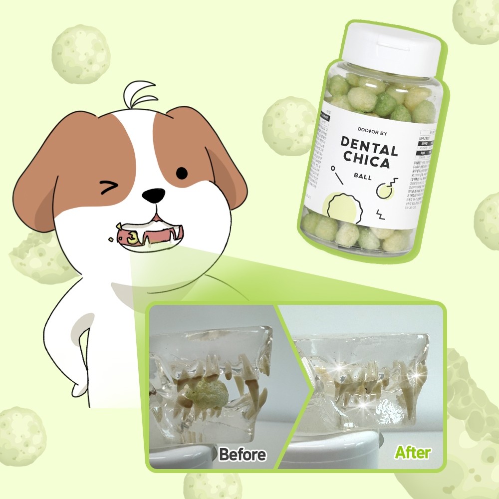 DOCTORBY Dental Chica Ball Bad Breath Toothpaste Spirulina Crispy Teeth ...