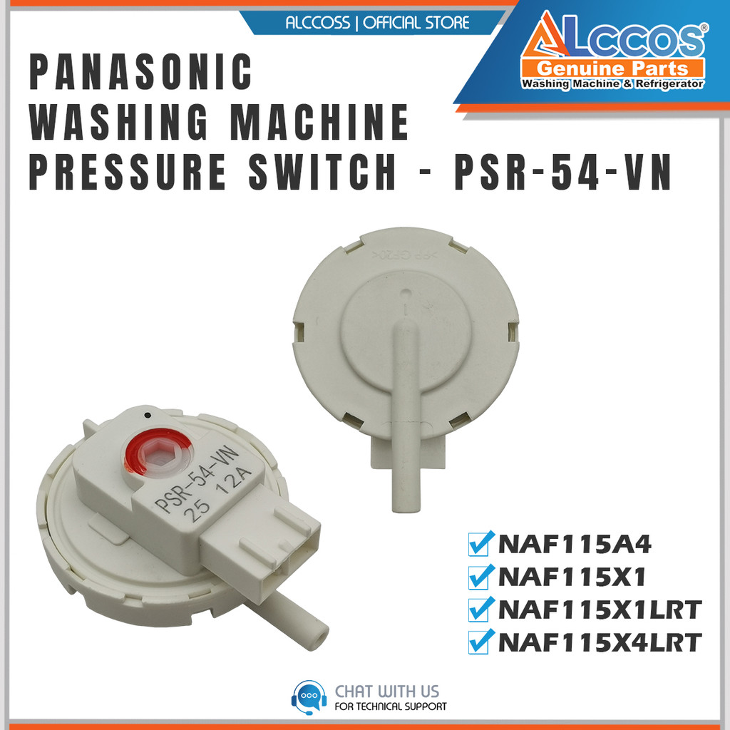 PANASONIC PRESSURE SWITCH - PSR-54-VN - NAFS14V5SRT/NAFS14V7SRT ...