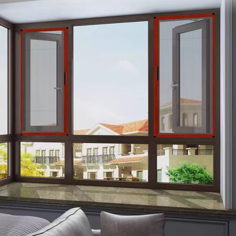 Folding mosquito and insect screen window net self-assembled household ...