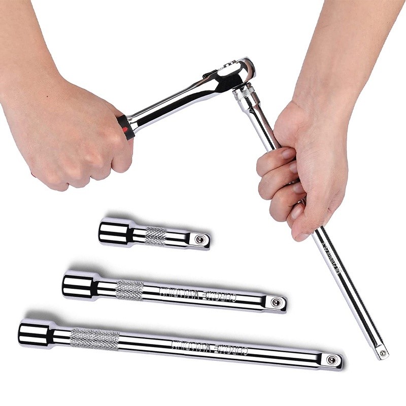 3/8" Drive Extension Set Socket Ratchet Wrench Extension Bar,150mm ...