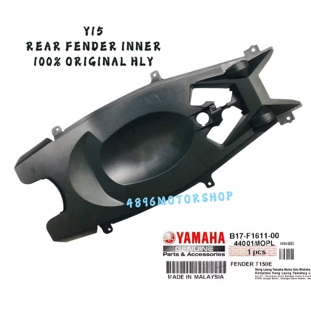 100% ORIGINAL HLY Y15 V1 V2 Y15ZR REAR FENDER UPPER INNER B17-F1611-00 ...
