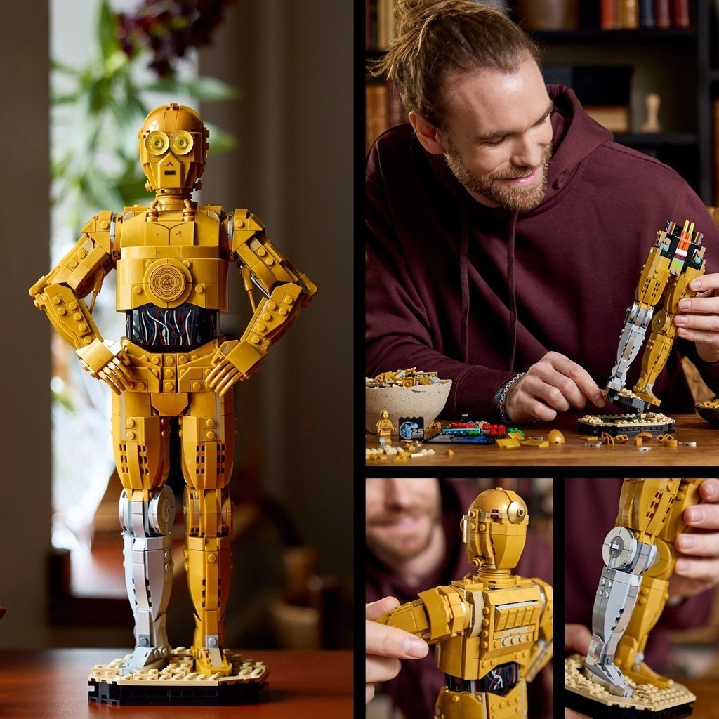 [Pre-Order] LEGO 75398 Star Wars C-3PO Building Toy Set (1138 pieces ...