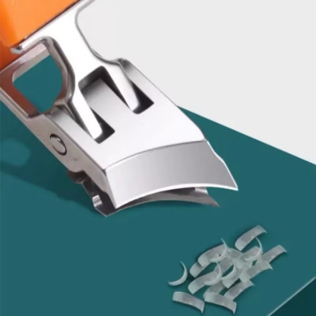 Large Opening Nail Clipper Anti-Splash Thick Hard Nail Cutter Household ...