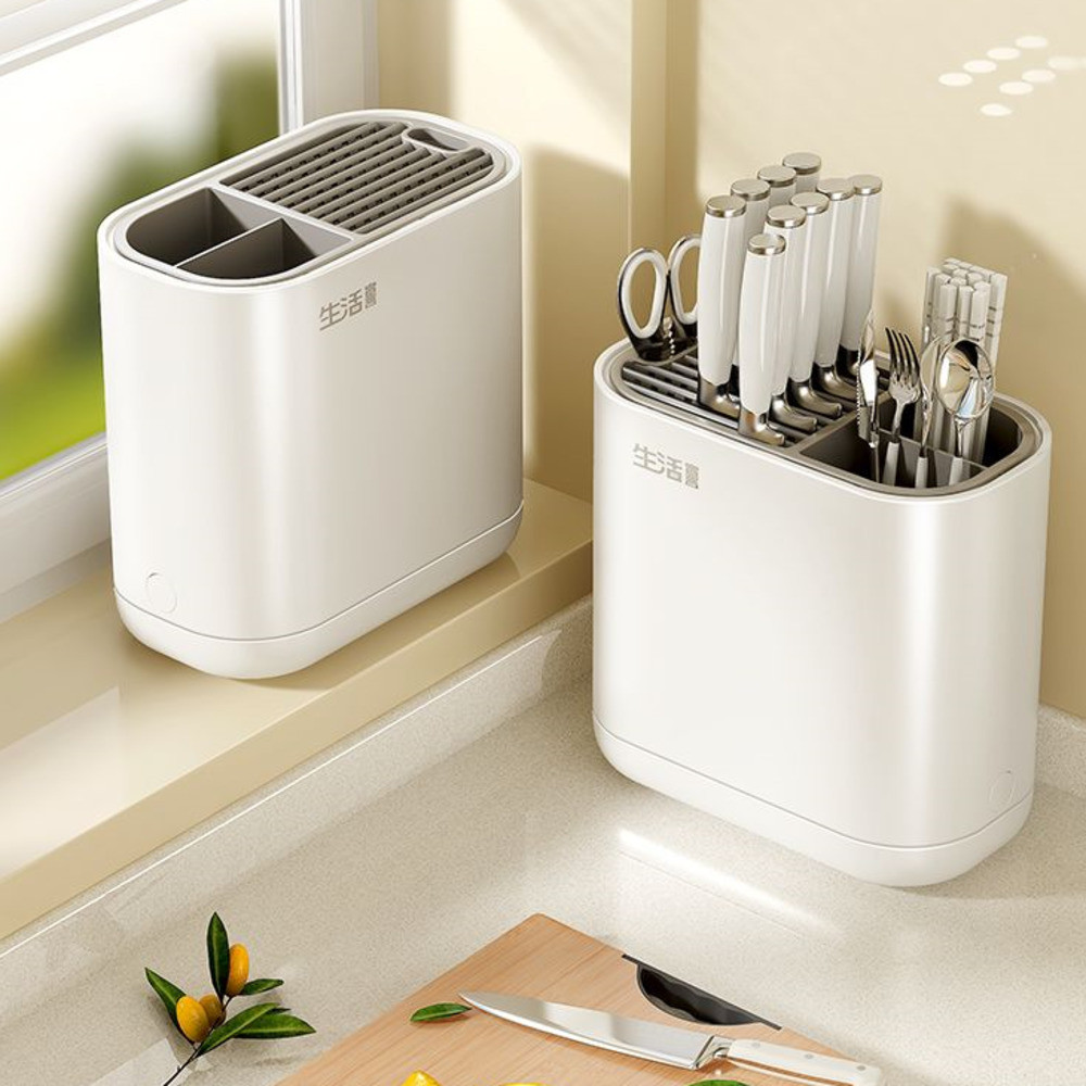 Ready Stock 】 Kitchen Knife Rack Simple Knife Storage Rack Knife Rack ...