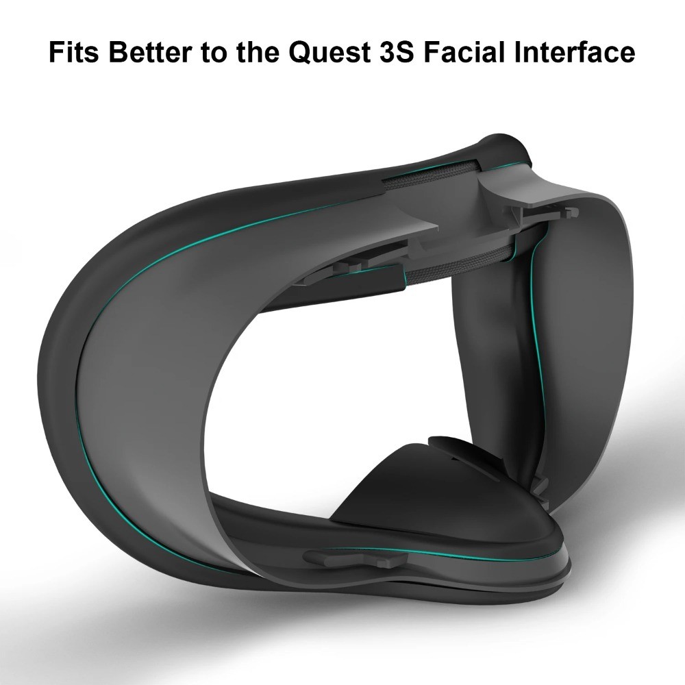 Face Mask Cover for Meta Quest 3S Facial Interface Sweatproof Mask Face ...