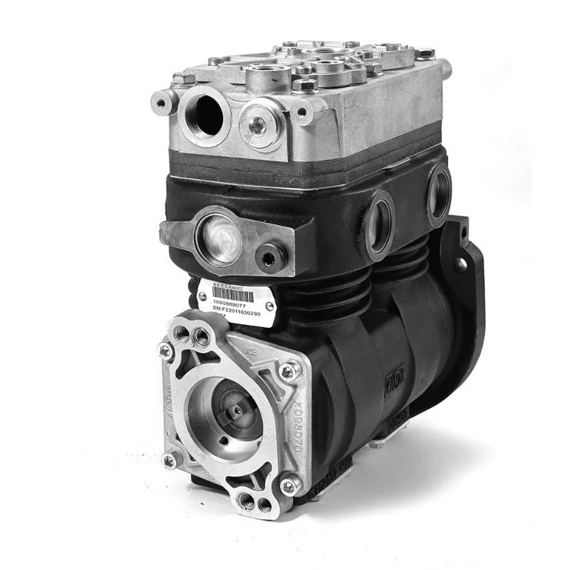 1000889077 Dual Cylinder Air Brake Compressor for Truck Parts Howo Man ...