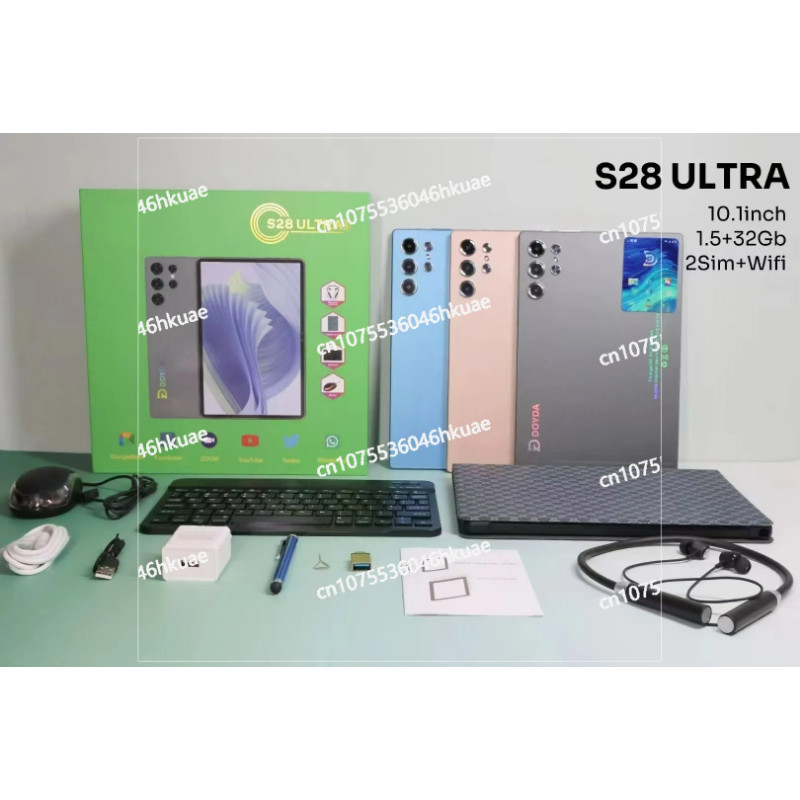 S28 ULTRA 10.1 inch Tab Cross Border UMIIO S24Ultra SMARTTABLET Child ...