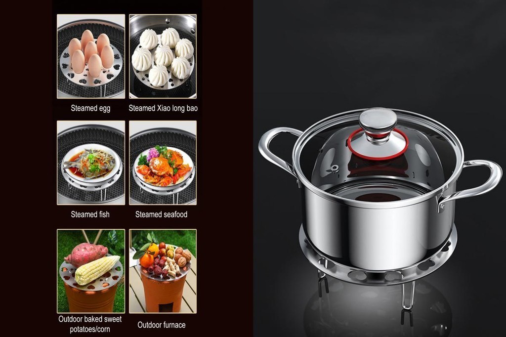 [Nice] Smooth Edge Steam Rack Stainless Steel Steam Rack Stainless ...