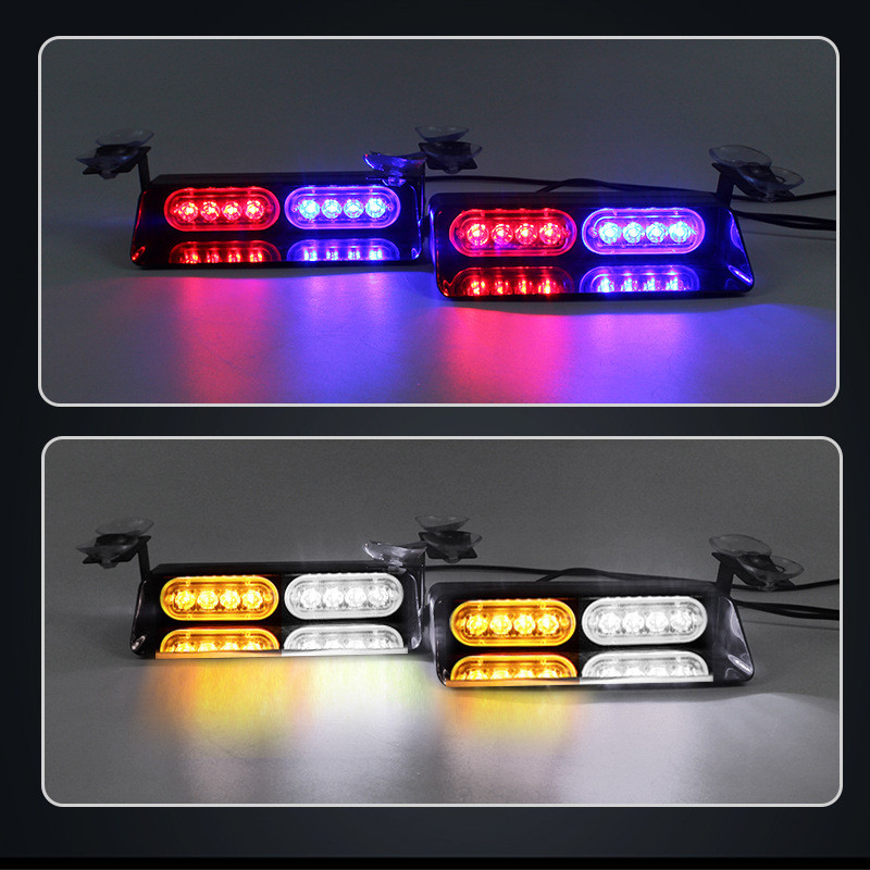 Car 2 in 1 Shovel Light AntiHigh Beam Strobe Light Emergency Opening