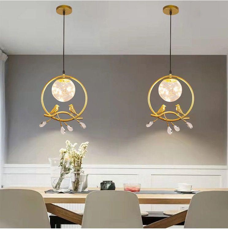 GOLD Chandelier Ceiling Light Pendant Lamps Ceiling Light Lampu Syiling ...