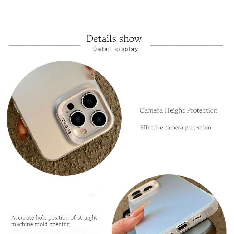 Solid Color Frosted Electroplate Phone Case For iPhone 16 Pro Max 13 14