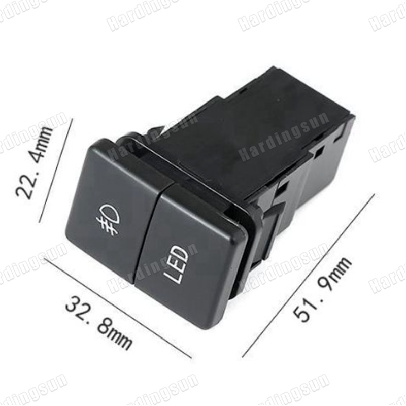 Car Dual Switch Up and Down Arrows Diff Lock Headlight Switch Button ...