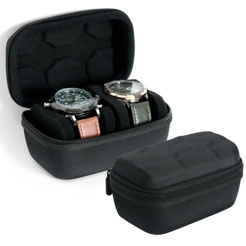 Neat Watch Box Organizer For Men or Women Watch Travel Case Portable