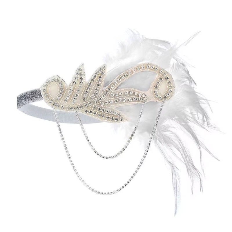 1PCS 1920s Flapper Dress Accessories Retro Party Props GATSBY ...
