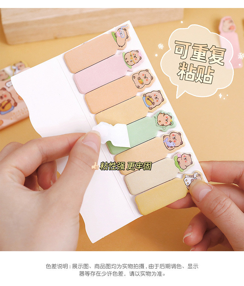 Kapibara Sticky Notes Cute N Times Stickers Cartoon Capybara Sticky ...