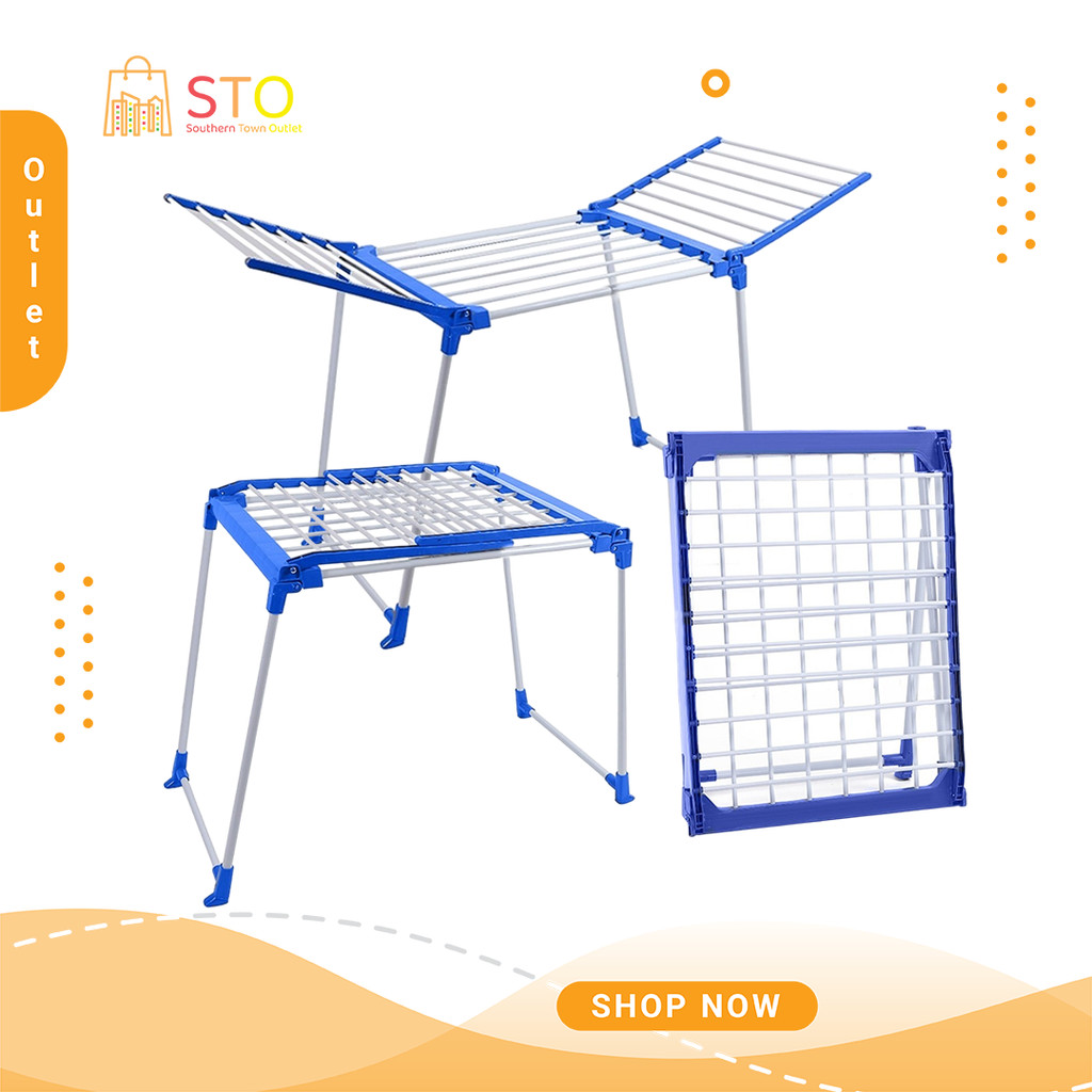 STO Household Portable Butterfly Clothes Drying Rack Outdoor Indoor Use ...