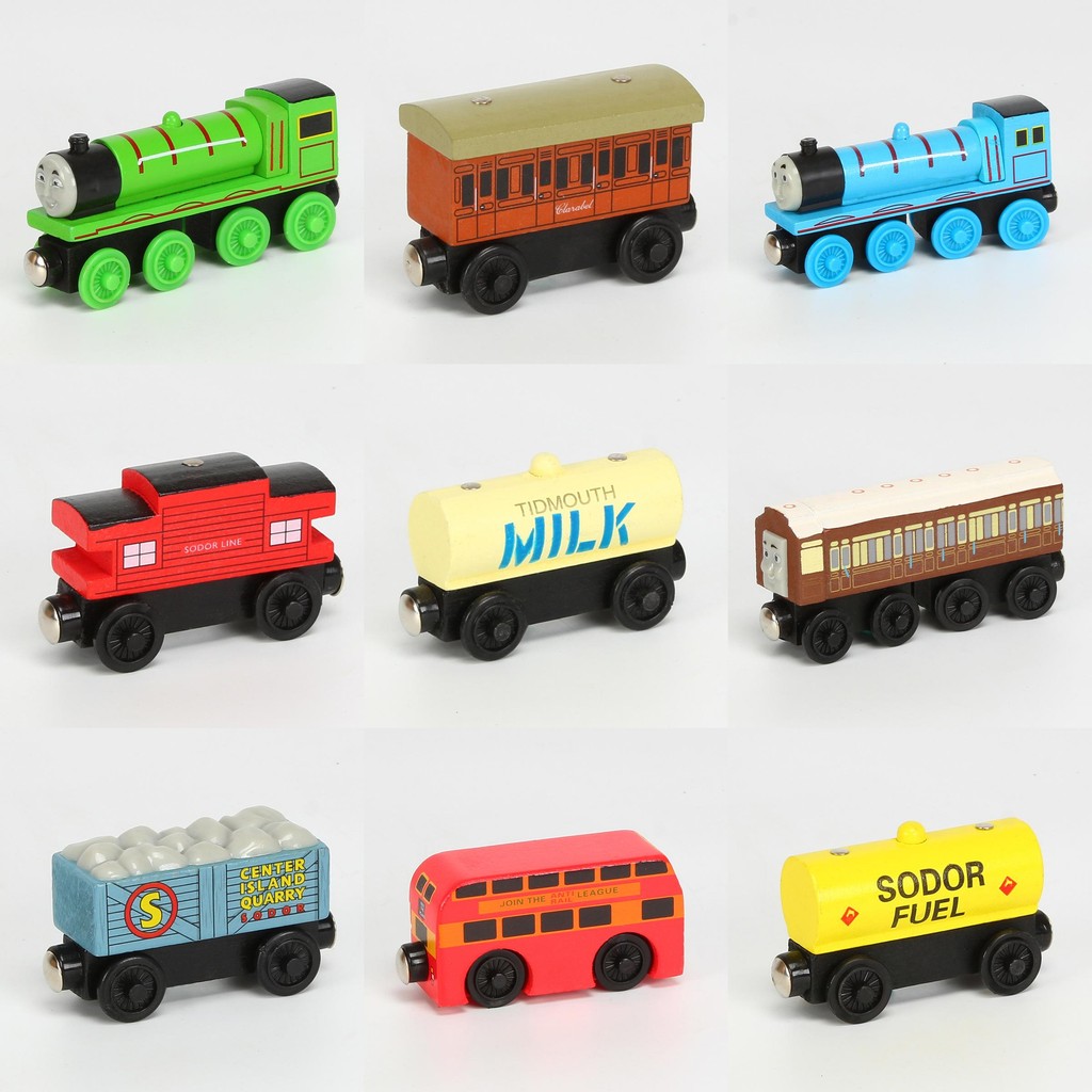 Wooden Vibrant Magnetic Train Set For Kids Promoting Emotional Skills ...