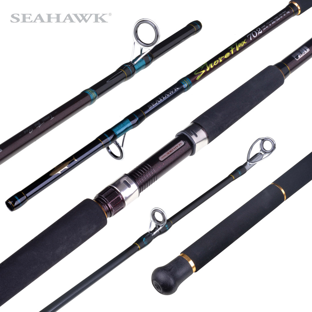 Seahawk Shore Flex 2pcs | Heavy Shore Surf Fishing Rod | Shopee Malaysia
