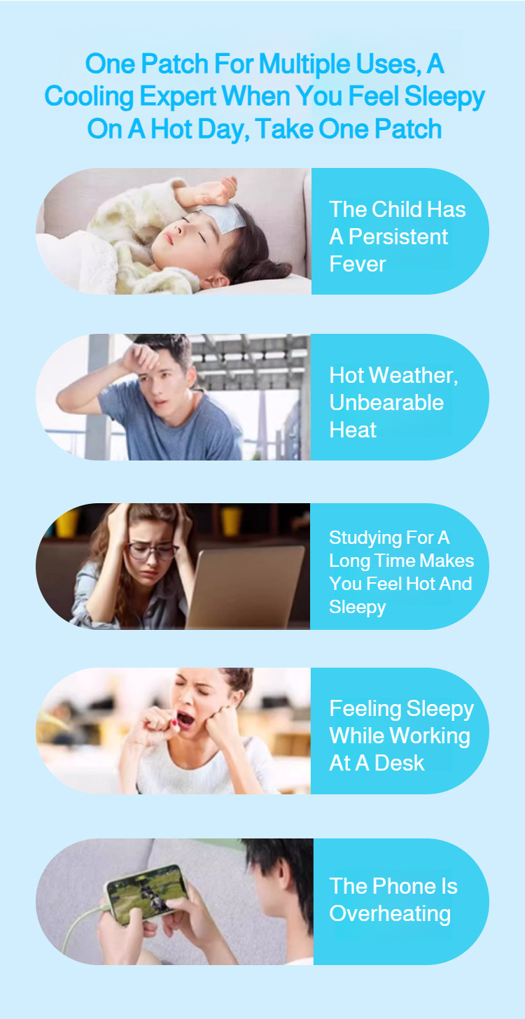 Ice Cold Stickers Summer AntiDrowsy Cooling Cell Phone Physical ...