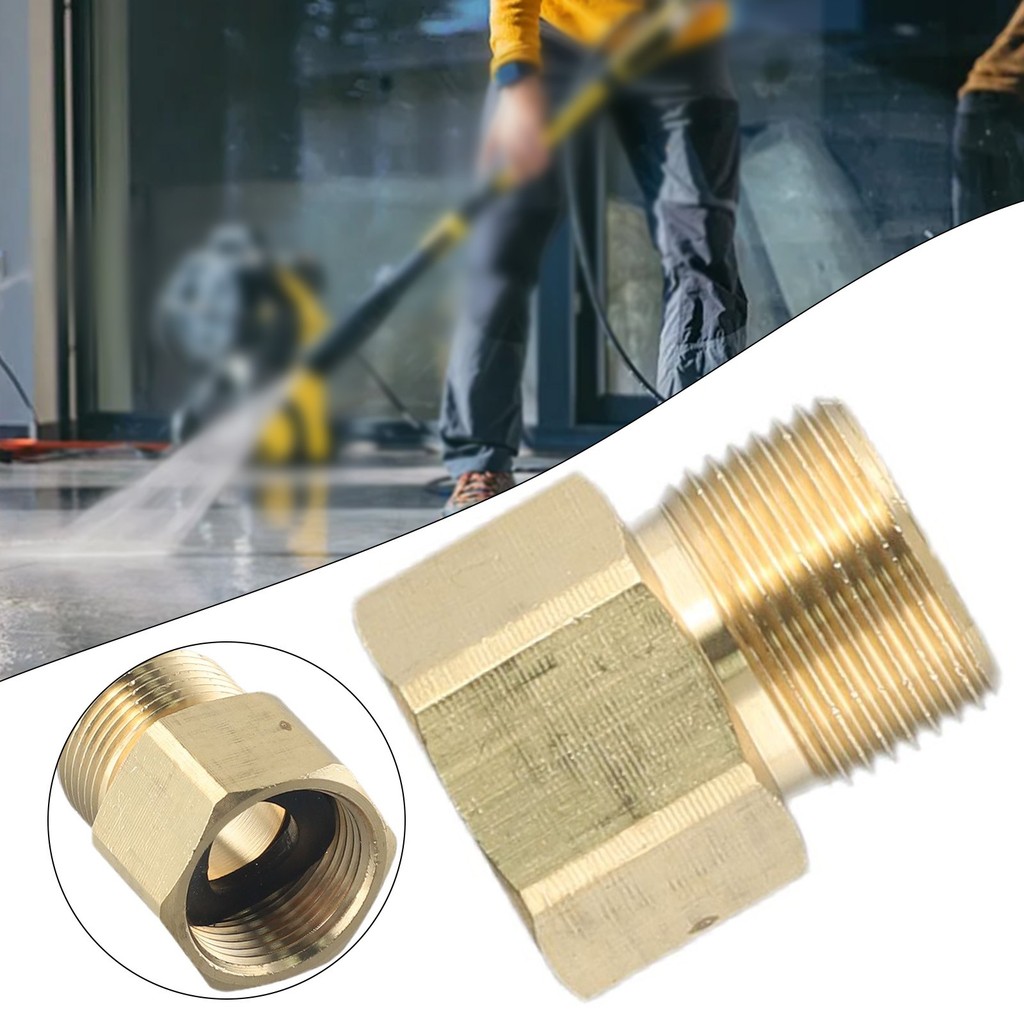 [LLMA] M22 15mm Male Thread to M22 14mm Female Metric Adapter Pressure ...