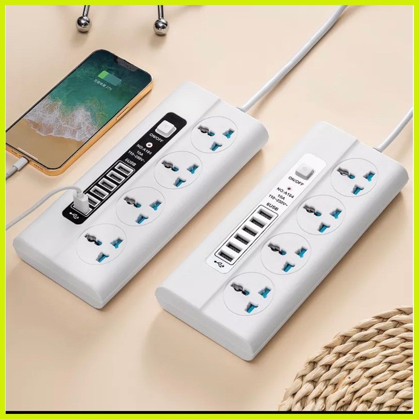 Socket Power Extension Outlets Charger Heavy Duty Extension Power with ...