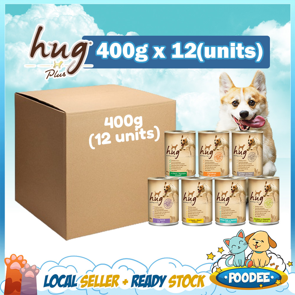 POODEE Hug 400G x 12 Dog Canned Food (Wet Dog Food) | Shopee Malaysia