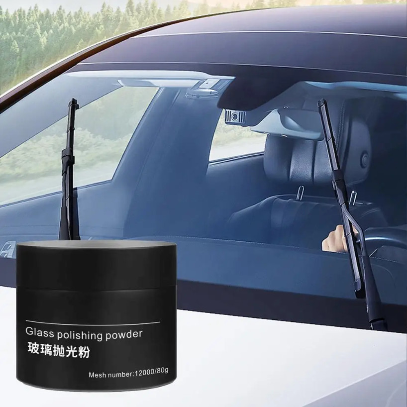 80g Glass Polishing Powder Premium Watermark Oil Film Removal Serbuk