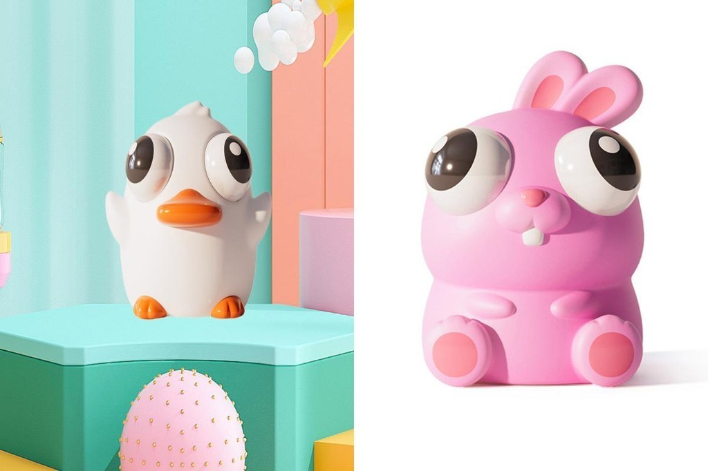 [EY] Deform-resistant Pinch Toy Slow Rebound Animal Toy Adorable Pinch ...