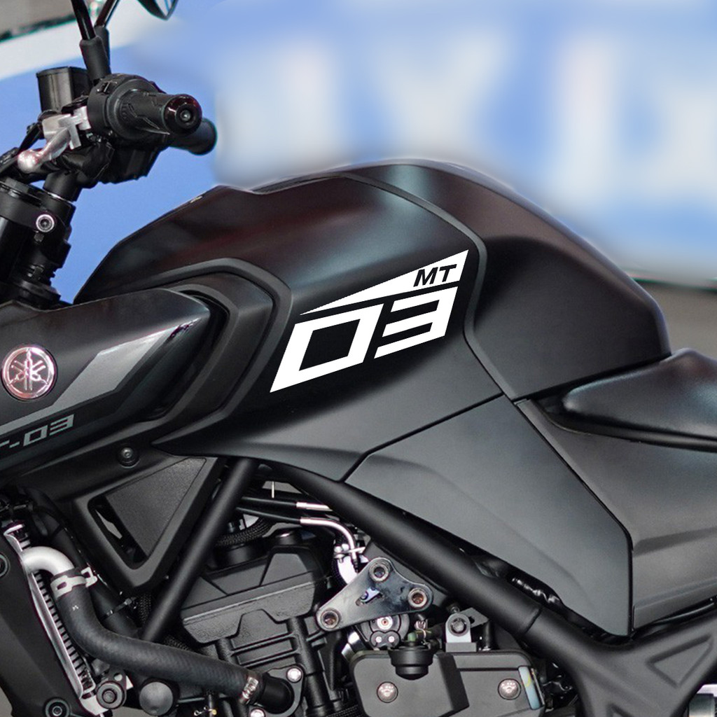 MT Logo Sticker Waterproof Motorcycle Body Fuel Tank Scooter Vinyl ...