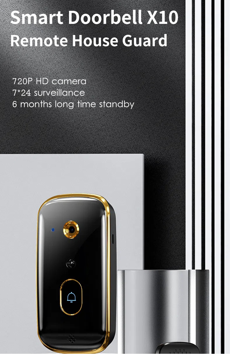X10 visual doorbell home remote night vision HD monitoring visual real