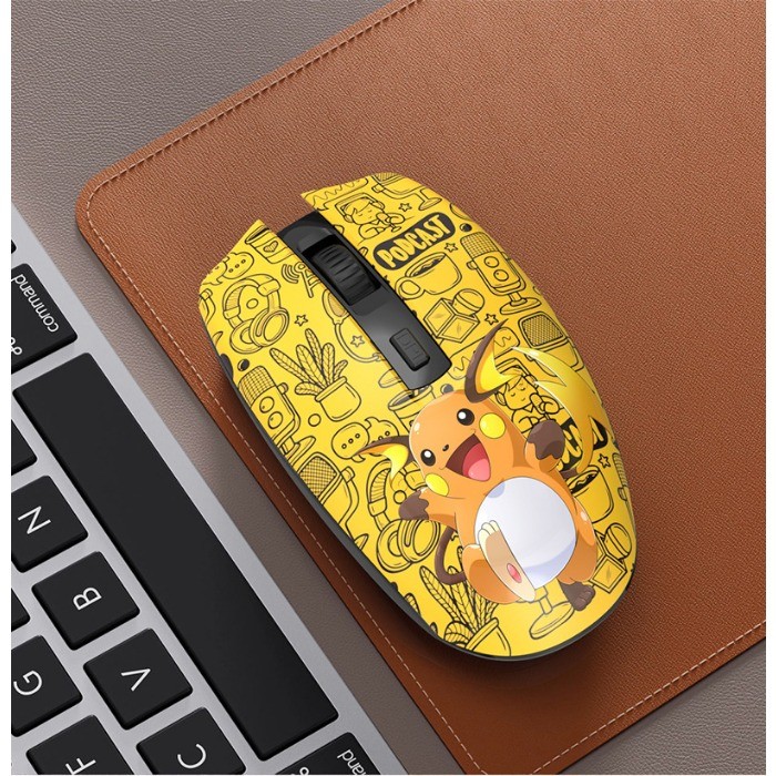 Wireless Bluetooth Silent Mouse T3 Painted 3D Cartoon Office Notebook ...