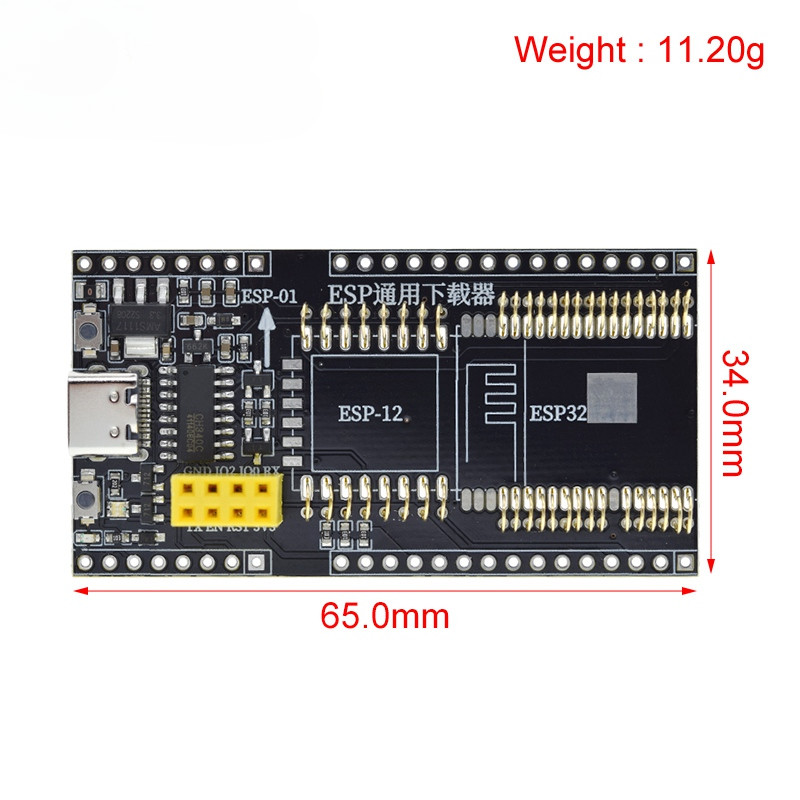 Programmeur Universel Socket Pour ESP-01, ESP12, ESP32 - Carte De Développement/test - Générique