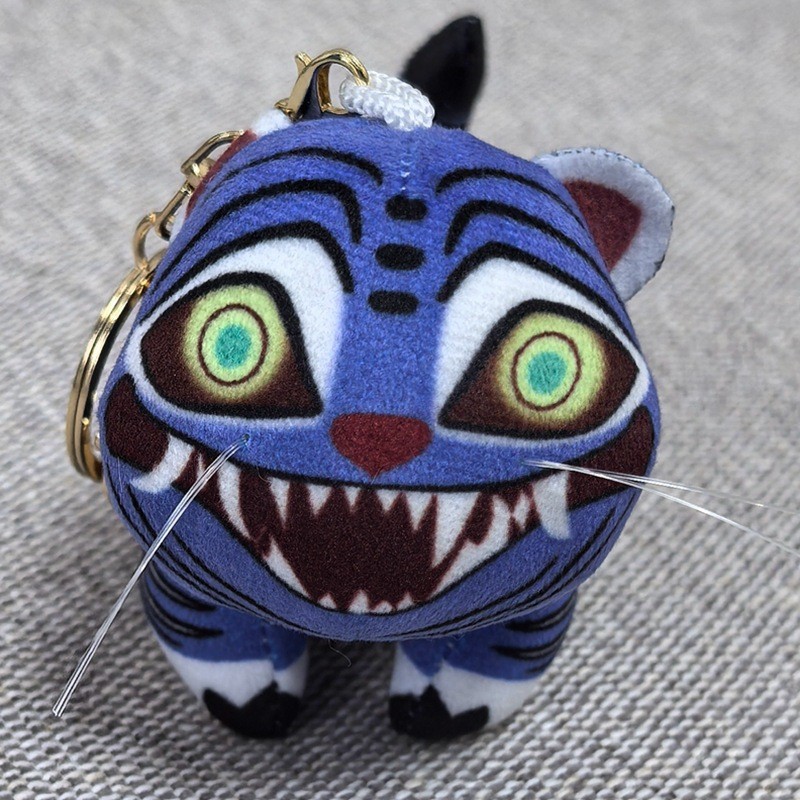 KPOP Demon Hunters Plush Doll Plushie Stuffed Toy Tiger Derpy Keychain ...