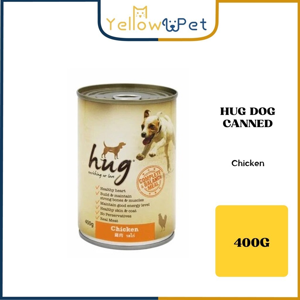 Hug Canned Dog Wet Food 400g | Shopee Malaysia