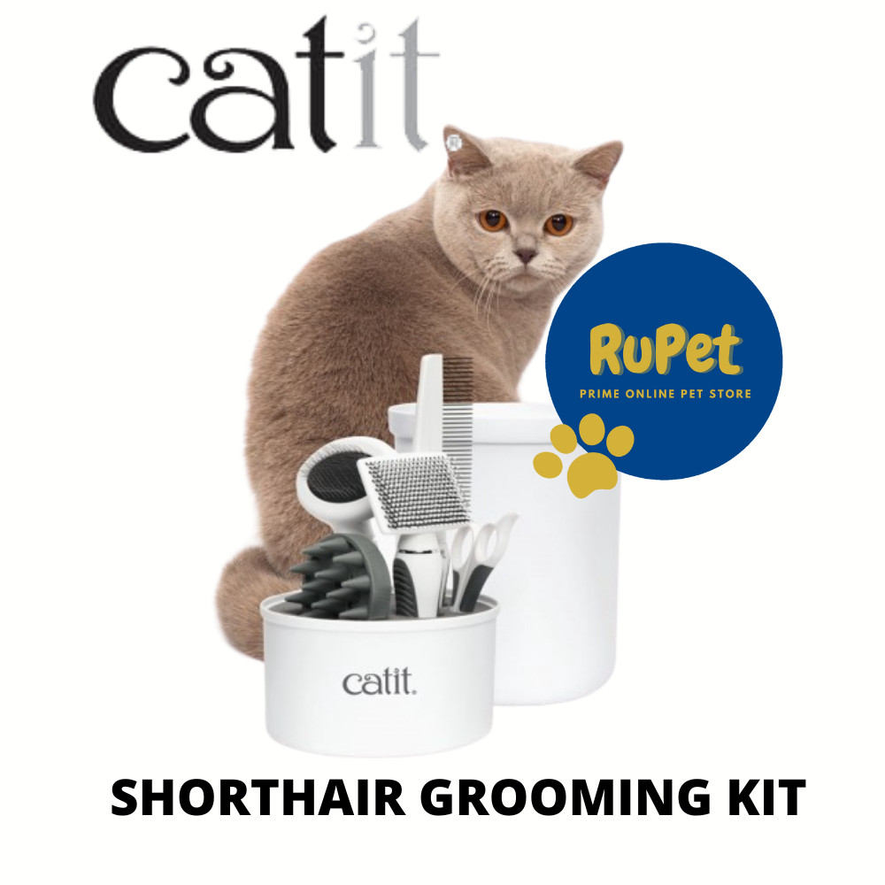 Catit Short Hair Grooming Set | Shopee Malaysia