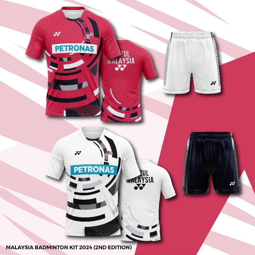 MALAYSIA BADMINTON JERSEY 2024, JERSI BADMINTON MALAYSIA (JAPAN OPEN