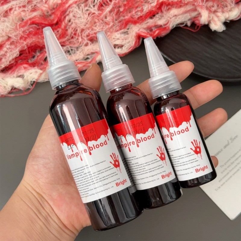 Halloween Haunted House Cosplay Vampires Blood Liquid Horror Realistic ...
