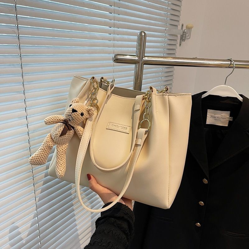 Women s Handbags Multi Purpose Work tote Bags Large Capacity Fashion Bear Shoulder Bag.Handbag.Women s Handbags.Tote Bag Shopee Malaysia