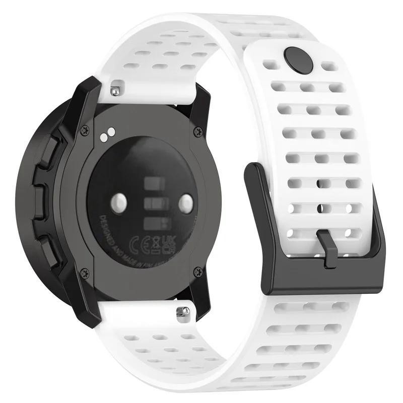 Kwmobile 2x Bracelet Adapté Pour Suunto 9 Peak Pro/ 9 Peak Pro 9 Peak 5 Peak Vertical Bracelets Pour Tracker De Fitness En Noir Vert Pastel