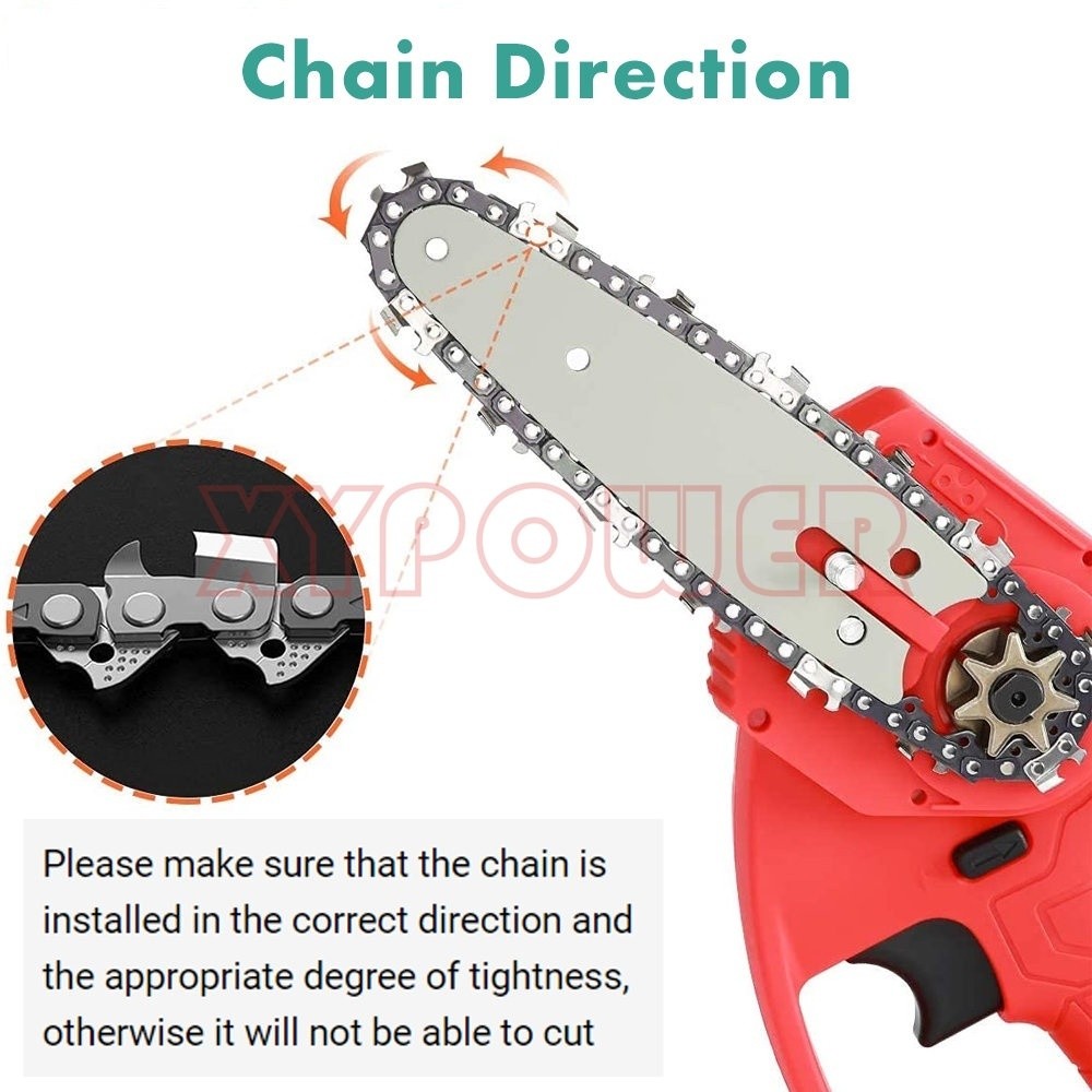 4 INCH - 16 INCH CHAINSAW REPLACEMENT PART ACCESSORIES GUIDE BAR CHAIN ...