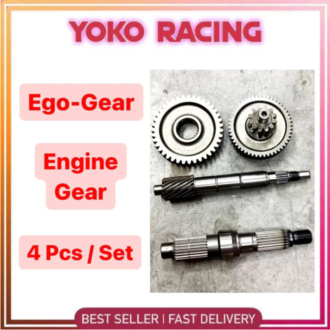 Yamaha Ego-Gear EgoGear Ego Gear 125 Engine Gear Set Gear Box Comp Assy ...