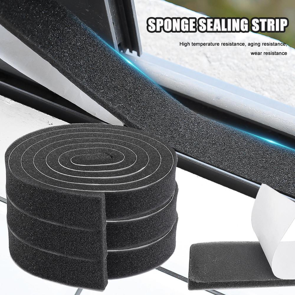 10 Rolls Self-Adhesive Sponge Sealing Strip - Window Windproof ...