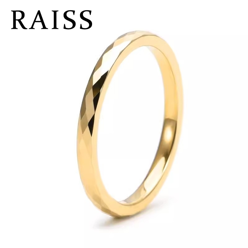 Exquisite and Sparkling Multi Cut Angular Ring for Women, Simple Ins ...