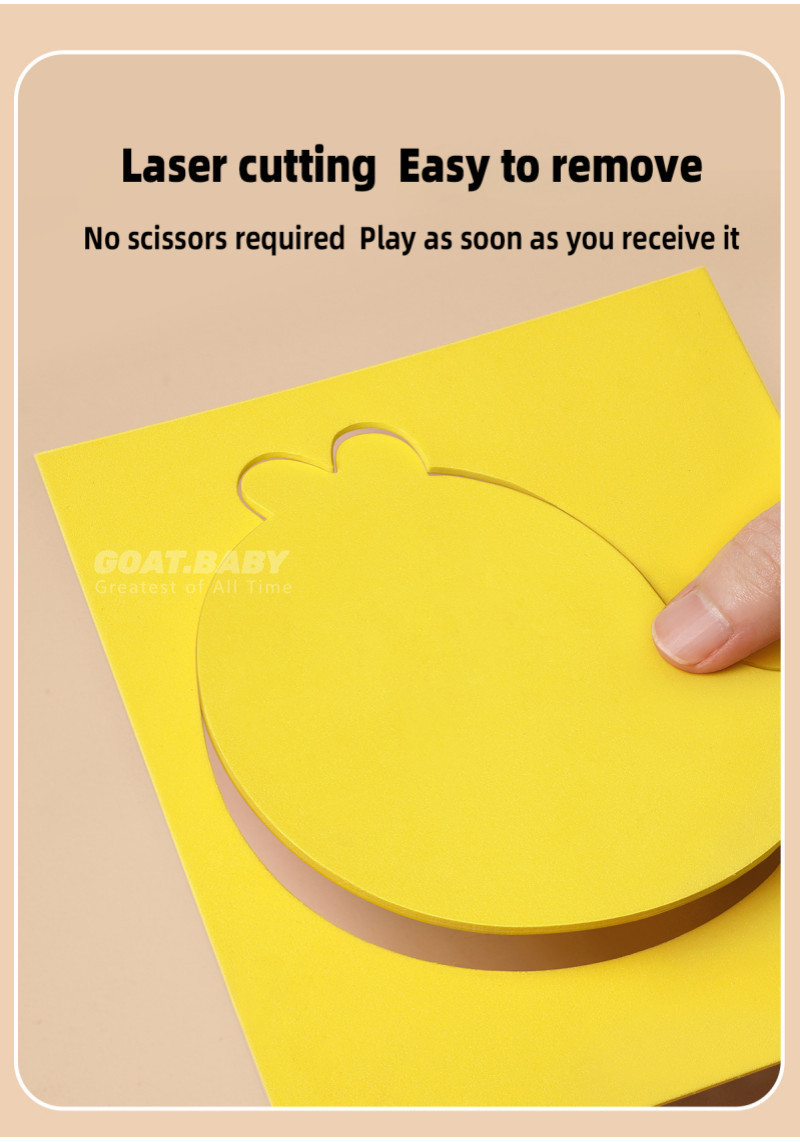 Cute Cartoon 3D EVA Foam DIY Sticker Art Craft Kits for Kids Montessori ...