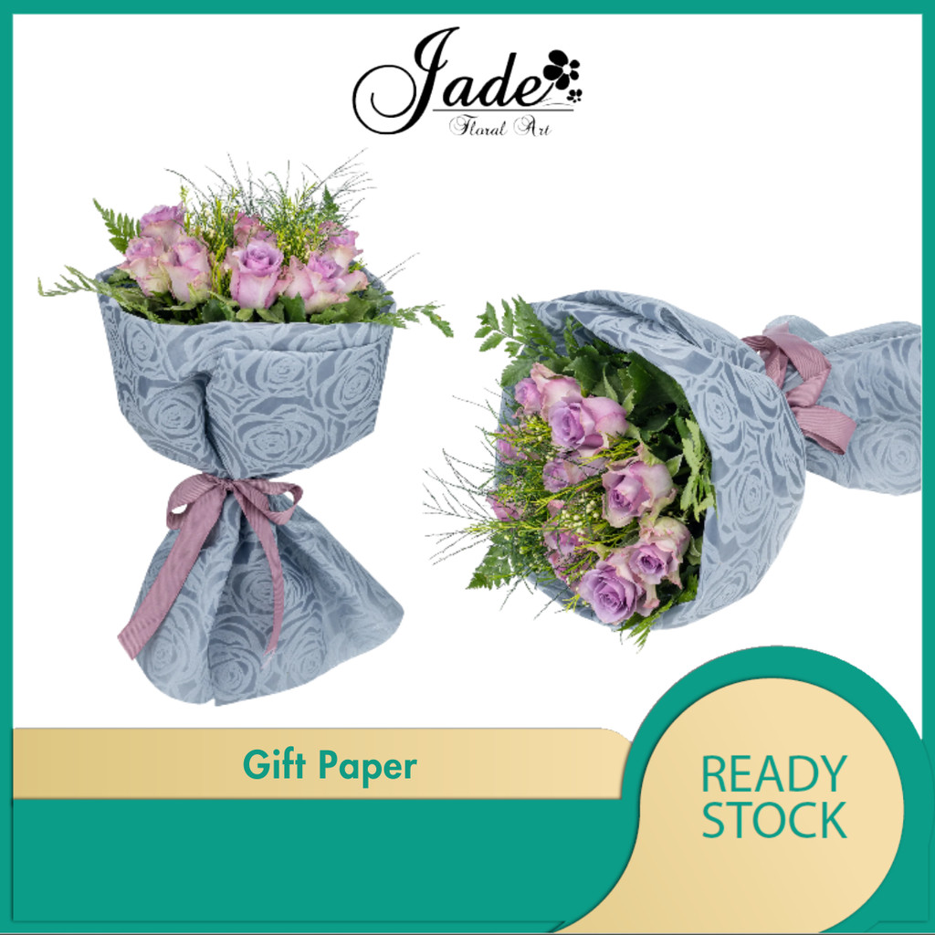 1PC PROMOSI GIFT PAPER / KERTAS HADIAH/ FLORAL PAPER / KERTAS BUNGA ...