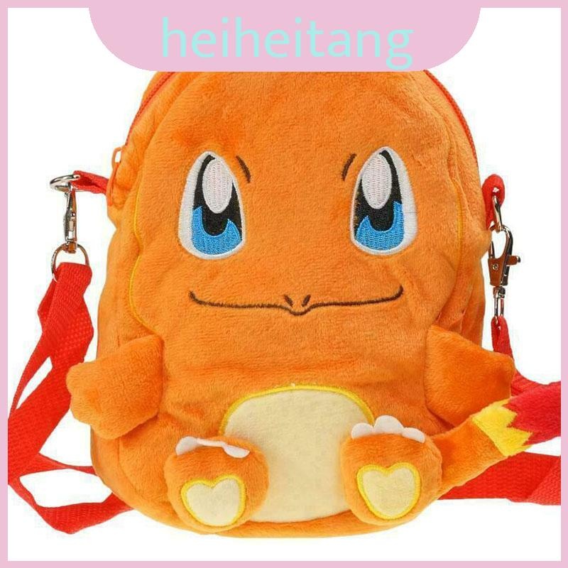Plush Soft Pokemon Mini Backpack With Zipper For Kids Featuring And ...