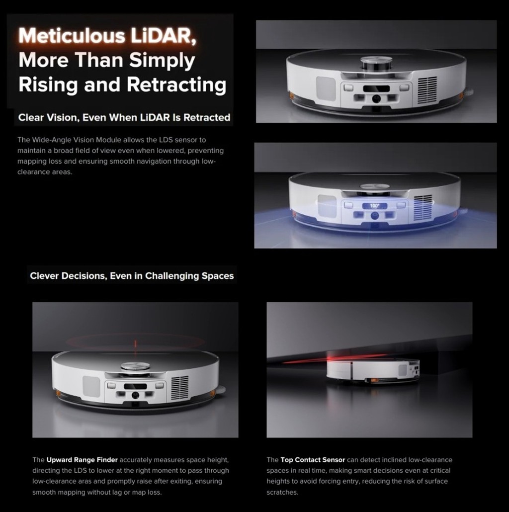 Roborock Saros 10 Robot Vacuum | FlexiArm™ Riser | Kawalan Suara dan ...