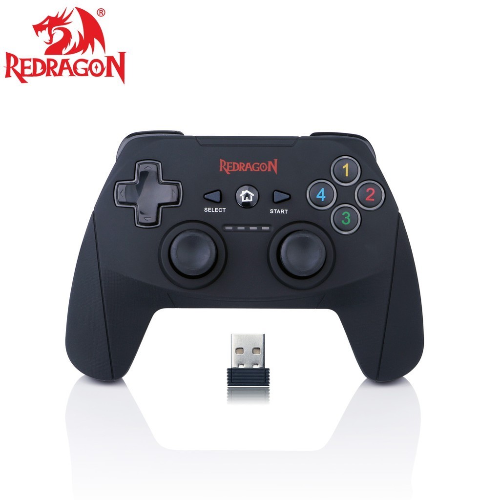 Redragon G808 Harrow Wireless Game Pad Controller For Pc | Shopee Malaysia