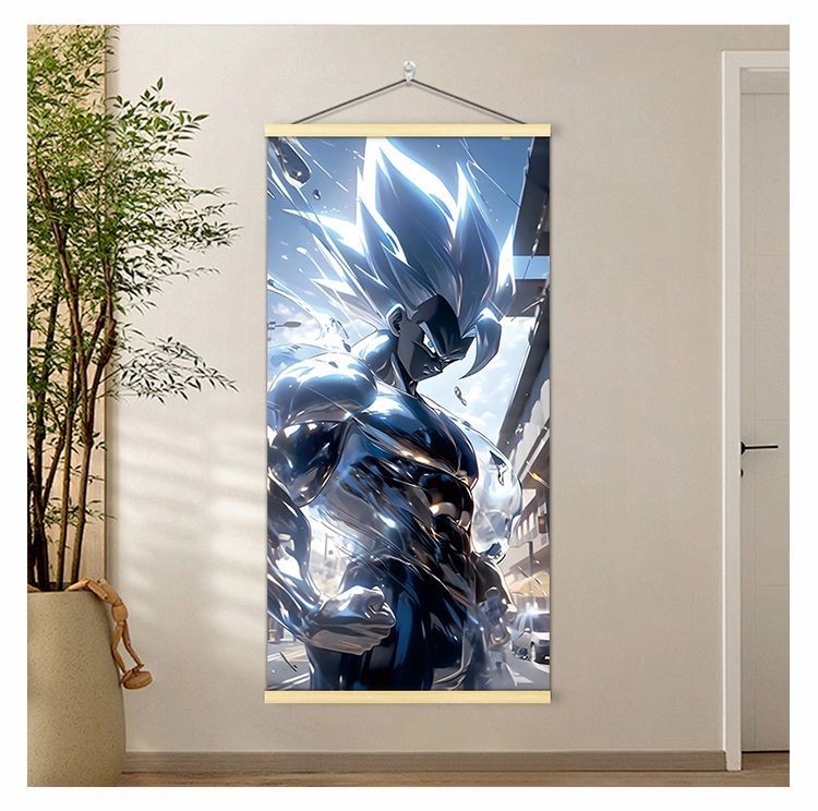 Dragon Ball Anime Goku Painting Son Goku Super Saiyan Decorative ...